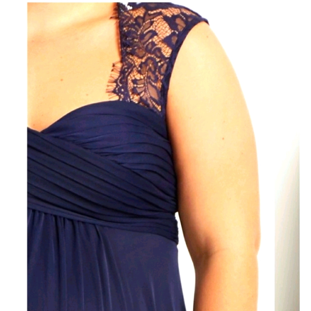 EVA Usa | Navy Blue Maternity Dress from Pinkblush